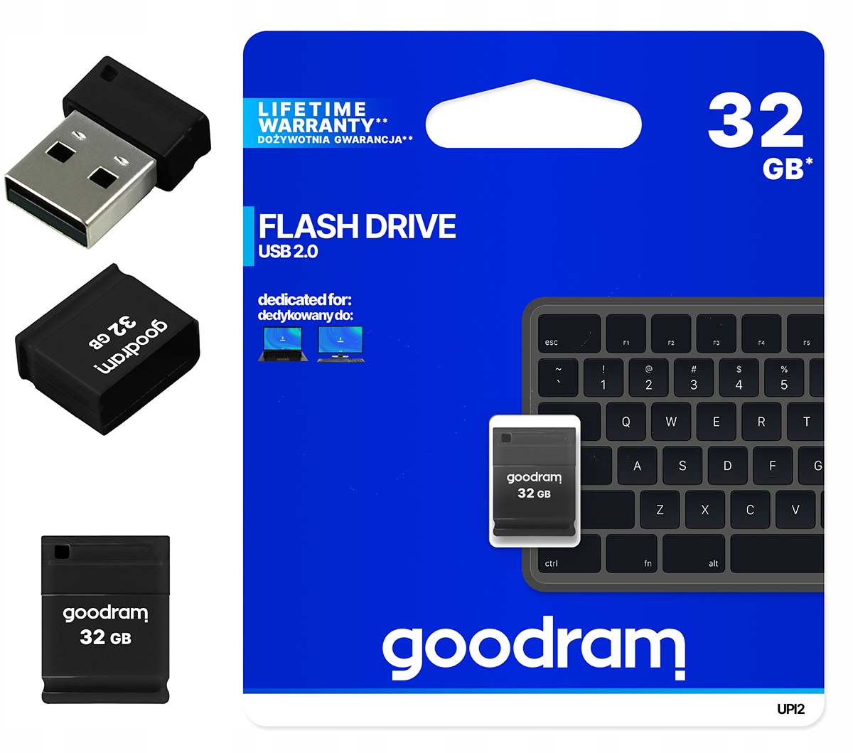 

Pendrive Goodram Usb 2.0 32GB UPI2 mały mini