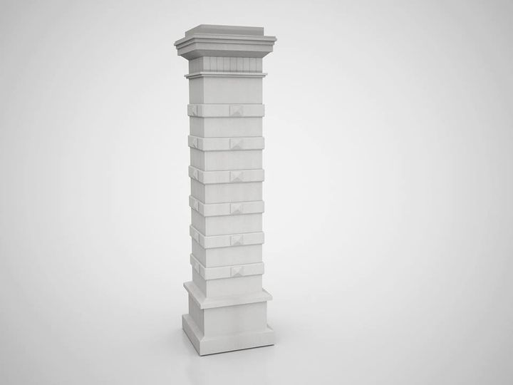 OGRODZENIA DWORKOWE,SŁUPKI,BETONOWE,SŁUP Marka Stylbet