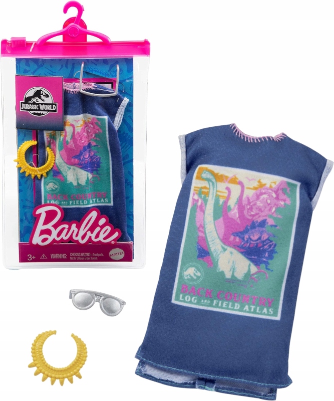 

Barbie Ubrania Akcesoria Dla Lalki Jurassic World