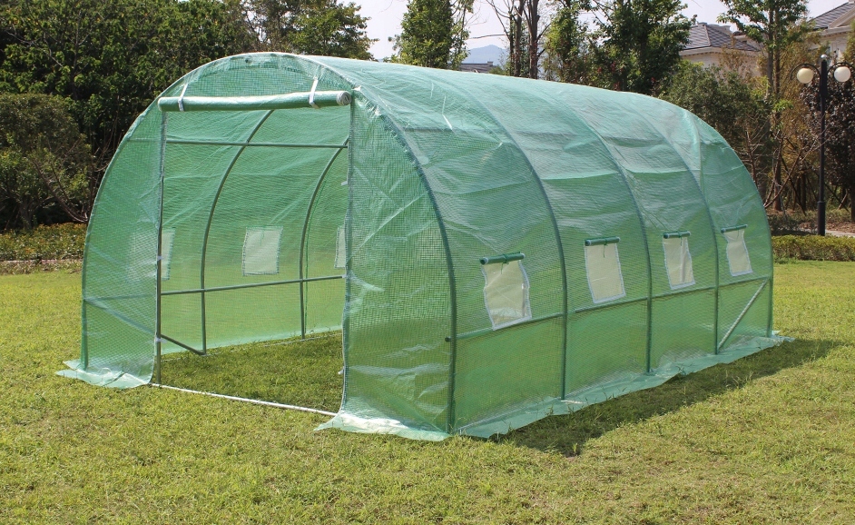 FOLIA NA TUNEL 2,5x5 FOLIA DO OGRÓD FOLIA ZAPASOWA ZAMIENNA BEZ STELAŻU Powierzchnia 12.5 m²