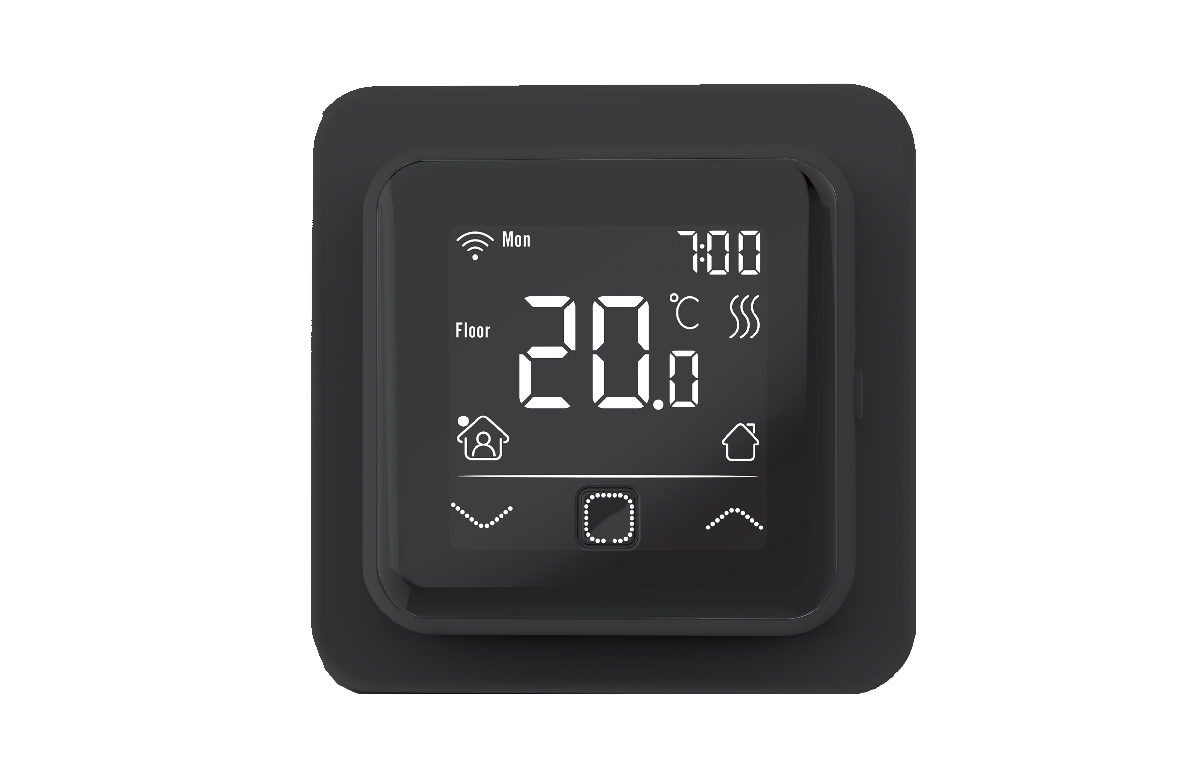 Regulátor teploty Thermoval TVT40 CC černý Wi-Fi
