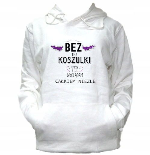 

S Bluza Kaptur Damska Bez Koszulki Wygląd Nieźle