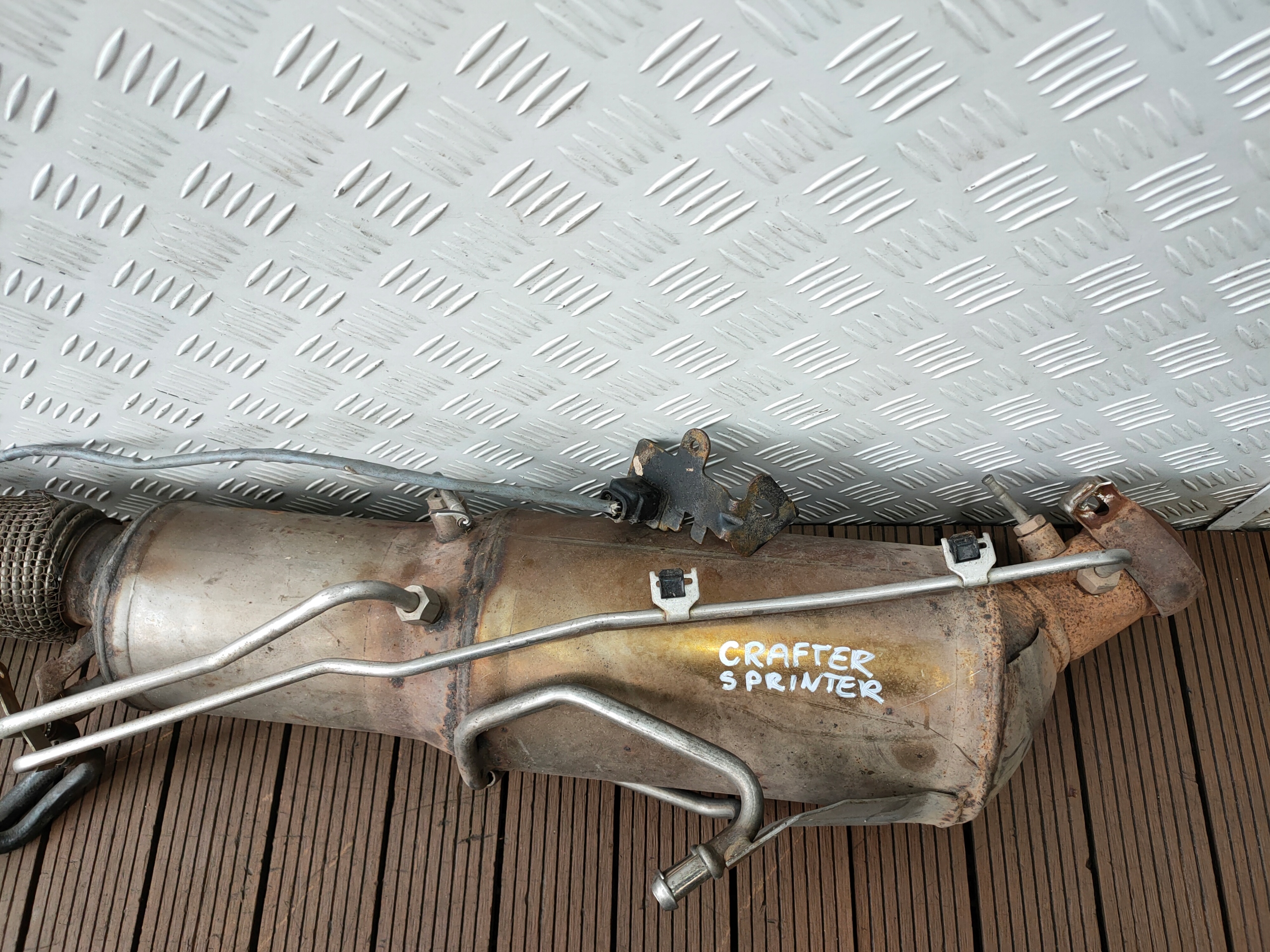 VW CRAFTER LIFT 11-16 2.0 TDI catalyst DPF 2E0131723A OE