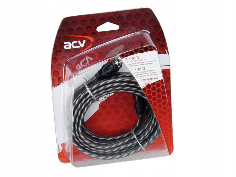 

Kabel Sygnałowy Rca 1xEKR 300CM Tyro-line Acv