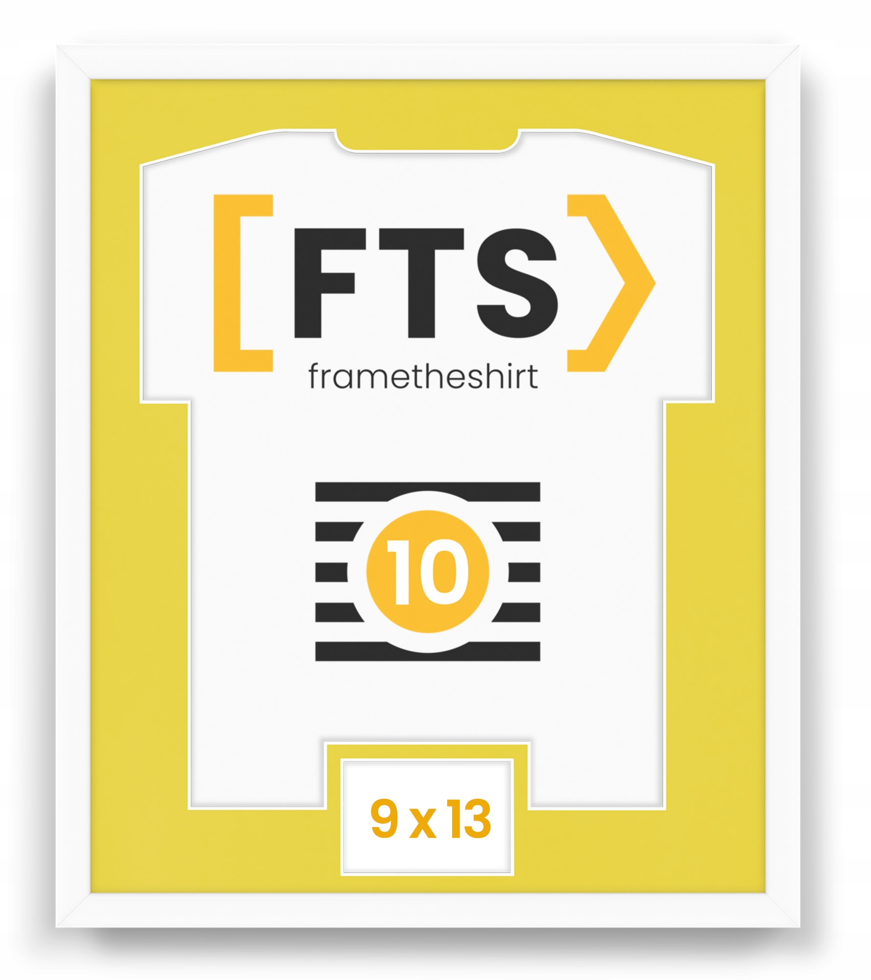 Rám na sportovní tričko s oknem – dárek pro volejbalistu