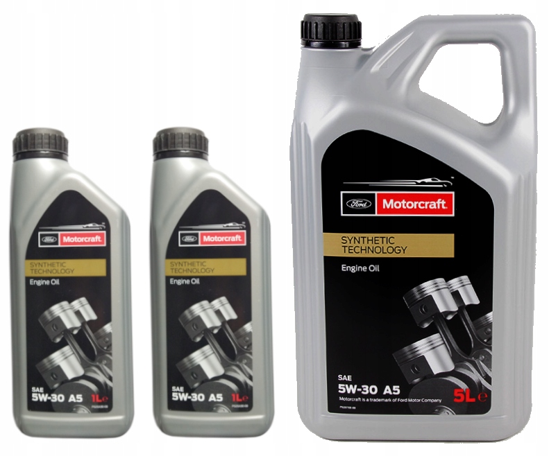Olej 5W30 Ford Motorcraft A5 Synthetic 5+1+1 7 L