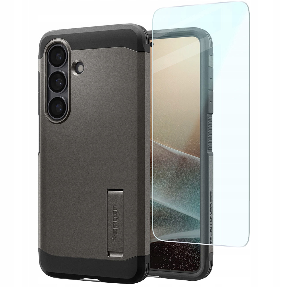 Etui Spigen Tough Armor do MagSafe do Galaxy S26, z podstawką szkło