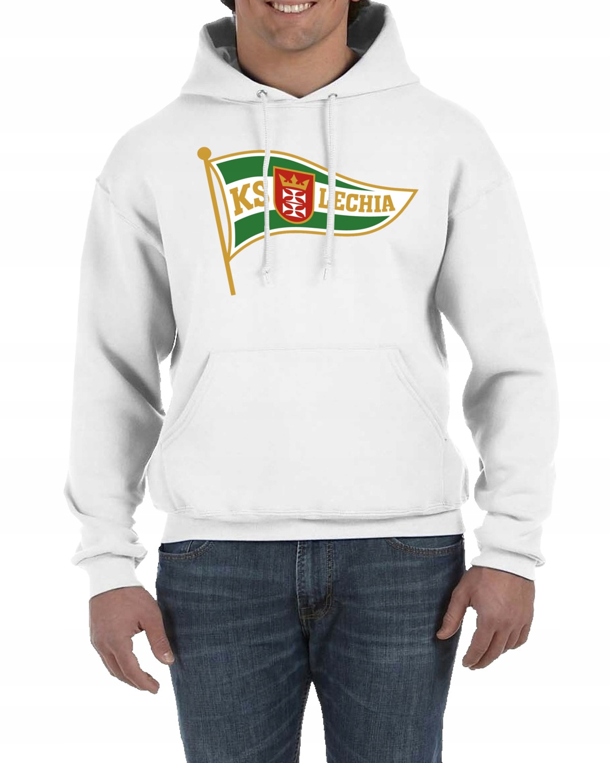 

Bluza Z Kapturem Lechia Gdańsk Prezent M 0061