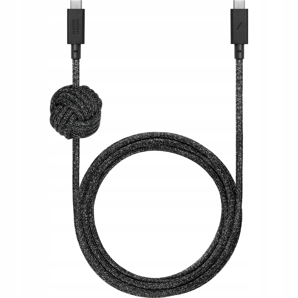 Kabel Usb-c Pd 240W, Native Union Anchor, 3 m, pleciony długi szybki mocny