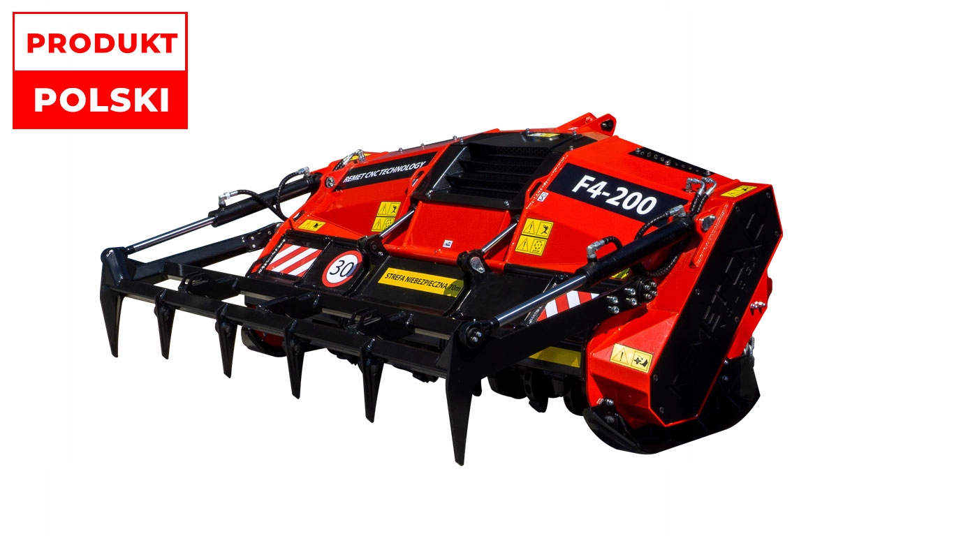 Mulczer leśny, frezarka krusząca F4-200 NOWOŚĆ!