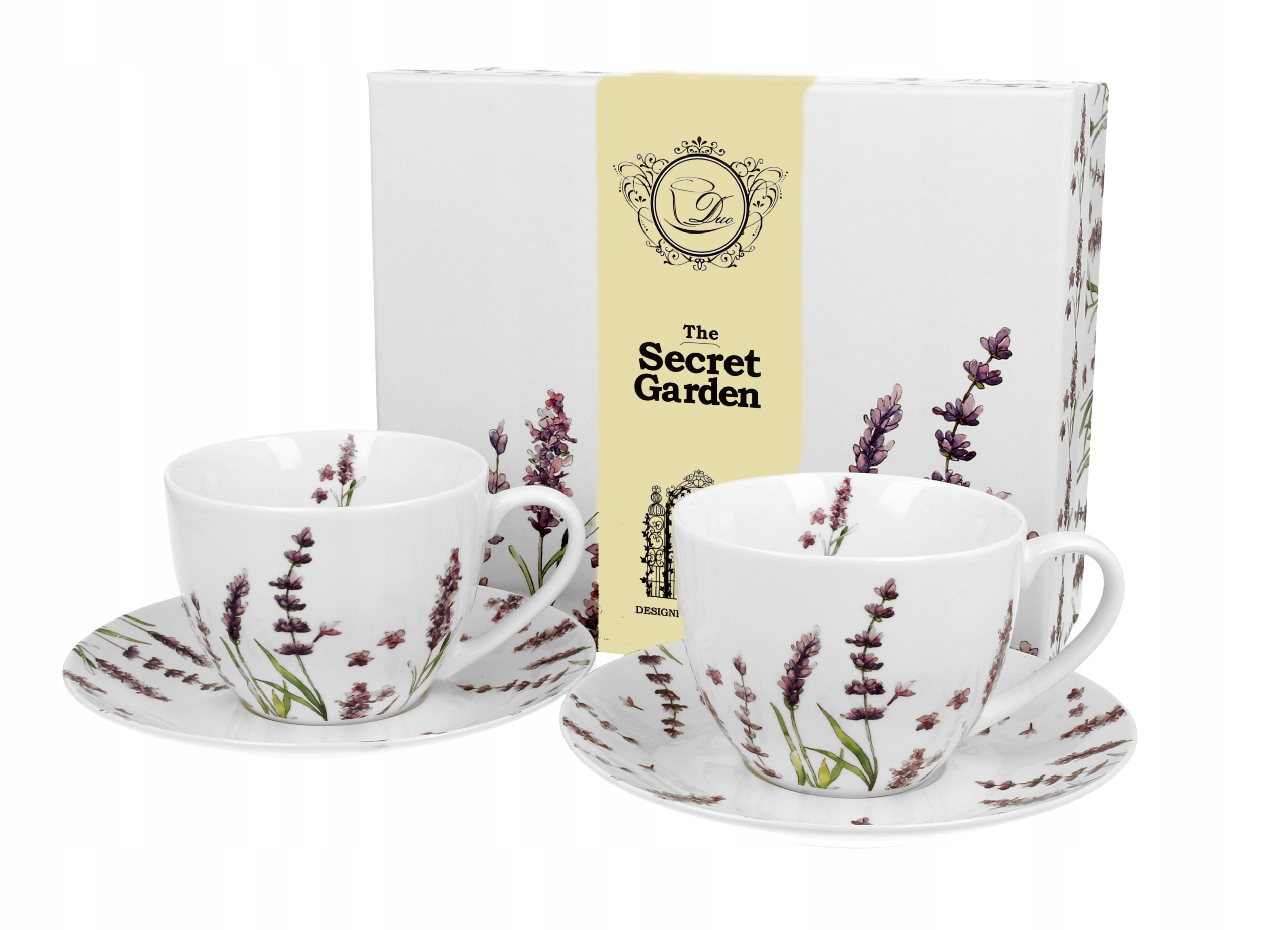 

Filiżanki ze spodkami 280 ml komplet 2 szt. Classi