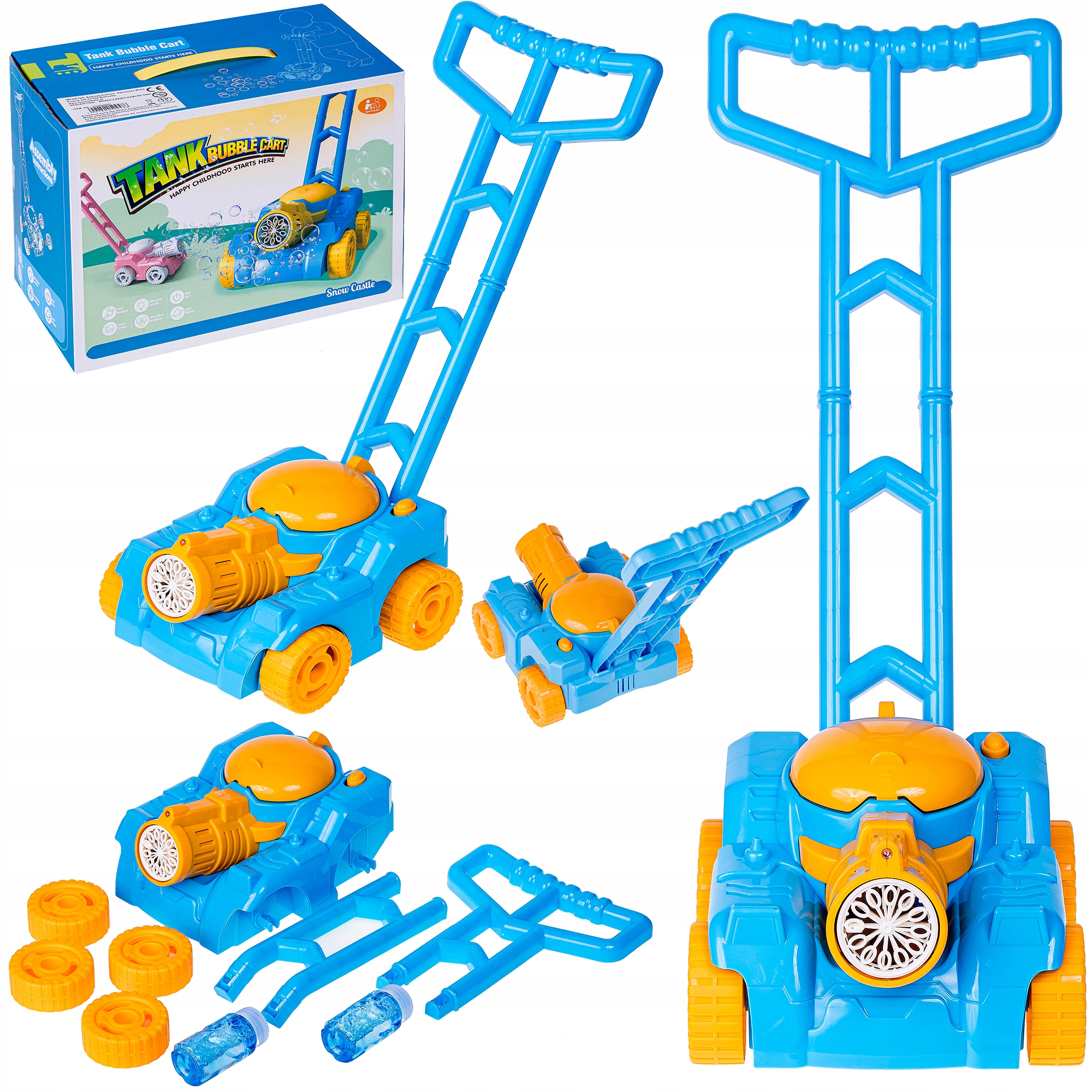 KOSIARKA NA BAŃKI MYDLANE DLA DZIECI + PŁYN DO BANIEK MYDLANYCH PCHACZ EAN (GTIN) 5901801509486