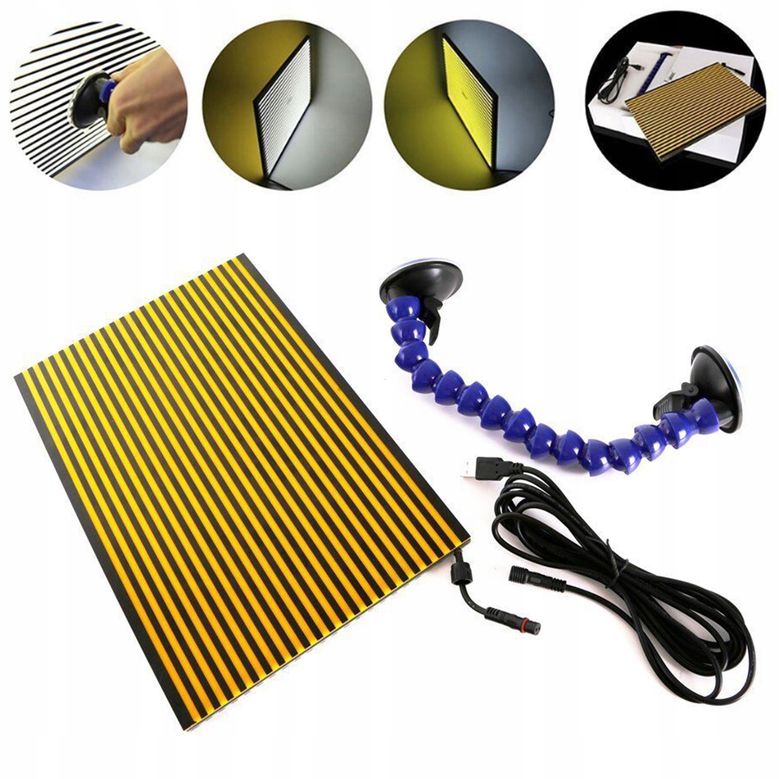 LAMPA LED TABLICA LINIOWA REFLEKSYJNA DO WGNIECEŃ Marka bez marki