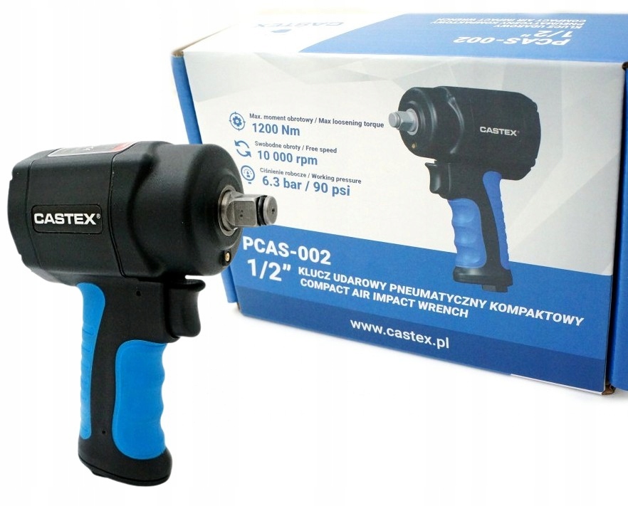 ПНЕВМАТИЧЕСКИЙ УДАРНЫЙ ГАЙКОВЕРТ CASTEX 1/2 