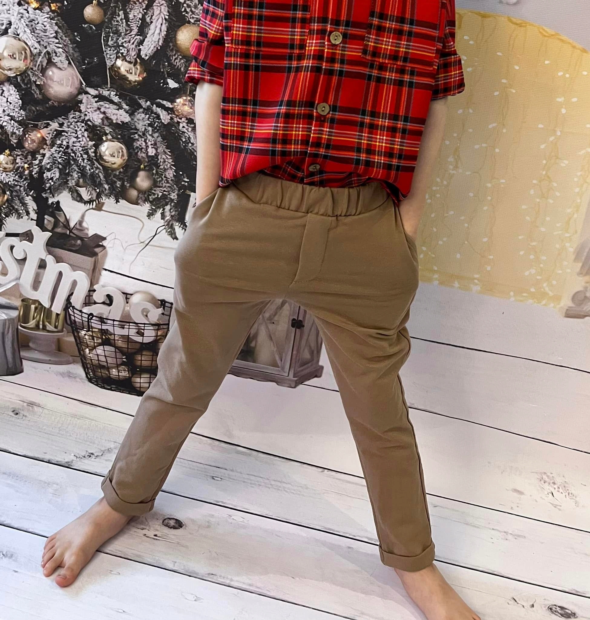 

Spodnie Just Now, beż, 146/152