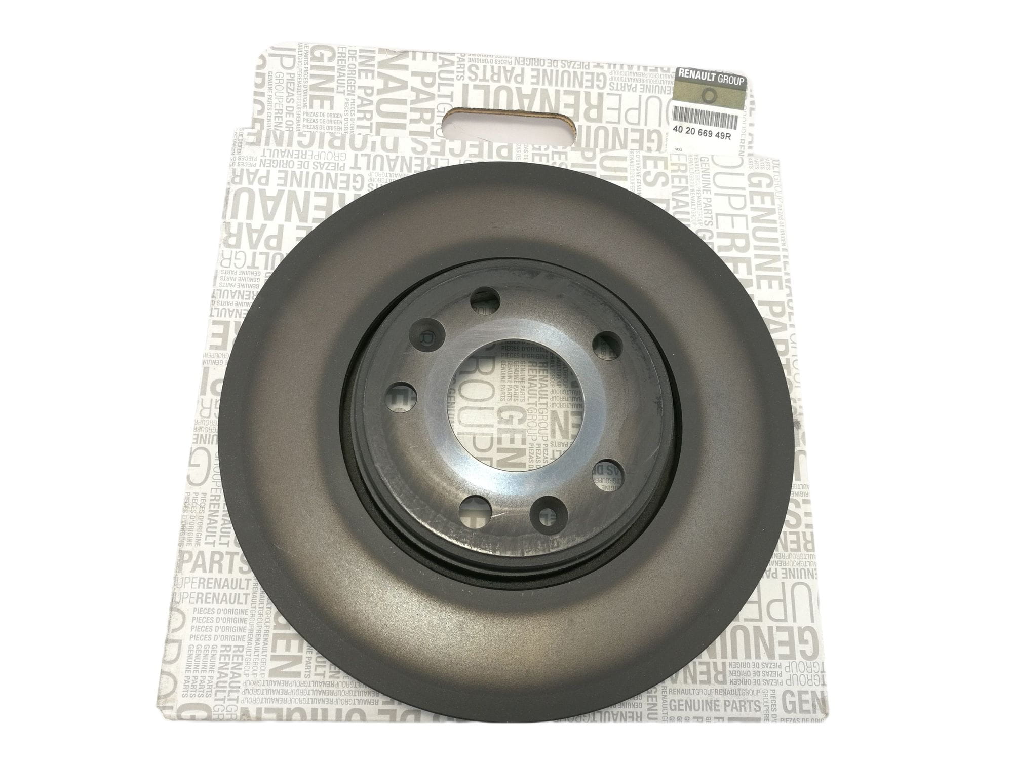 TARCZA HAMULCOWA PRZÓD RENAULT LAGUNA III ORYGINAŁ