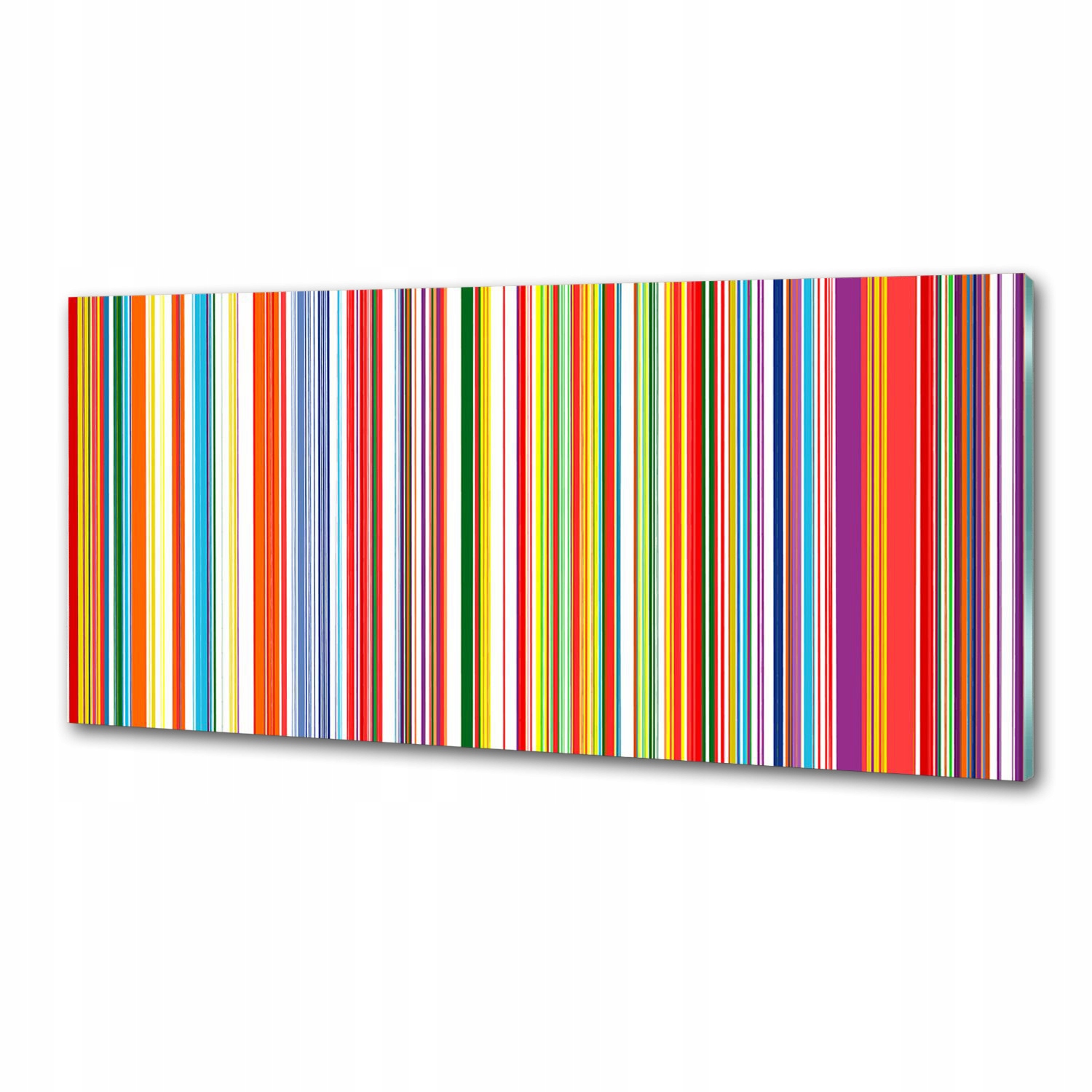 Panel do kuchyne Farebné pruhy 125 x 50 cm Lepidlo