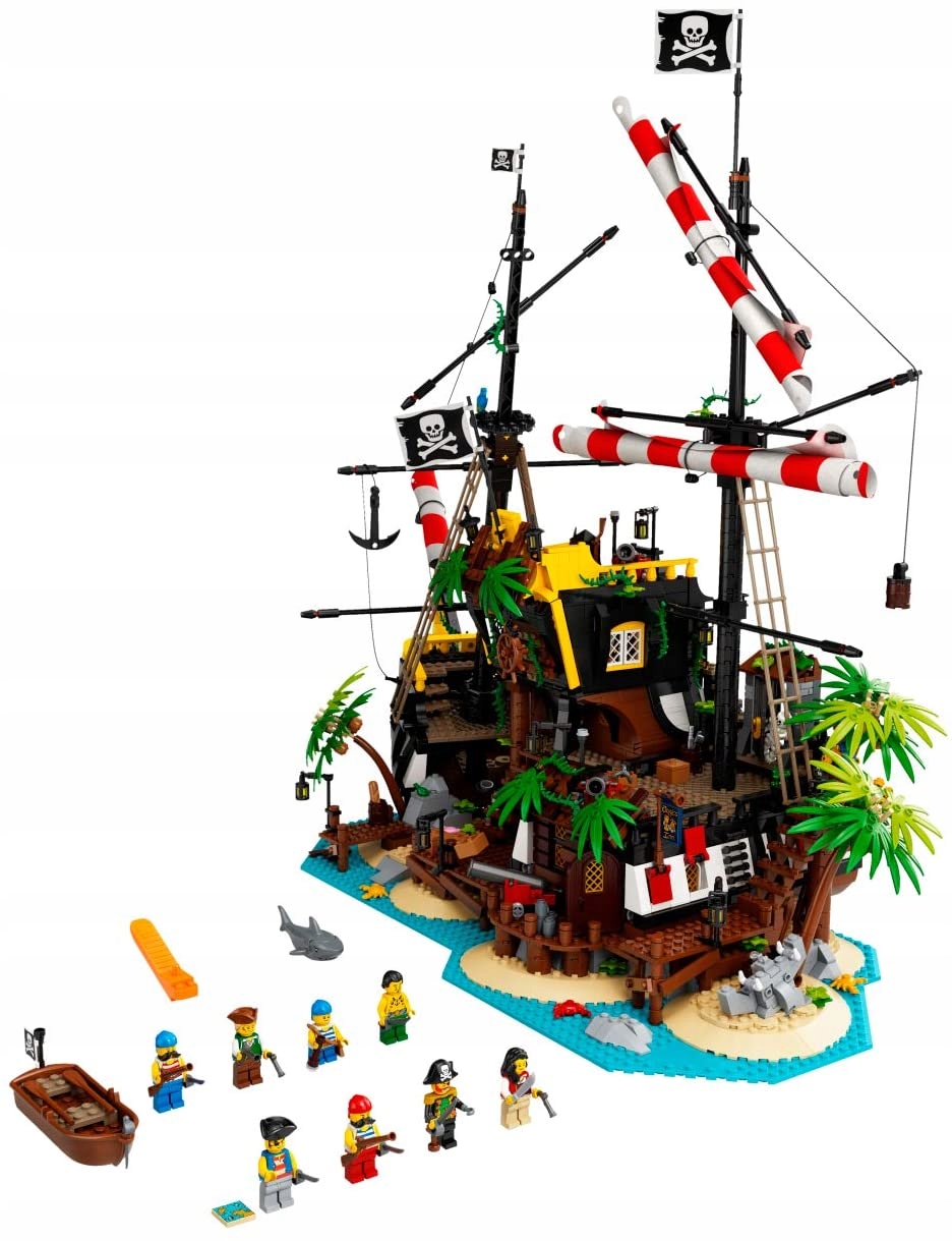 KLOCKI LEGO IDEAS 21322 PIRACI Z ZATOKI BARAKUD Bohater brak