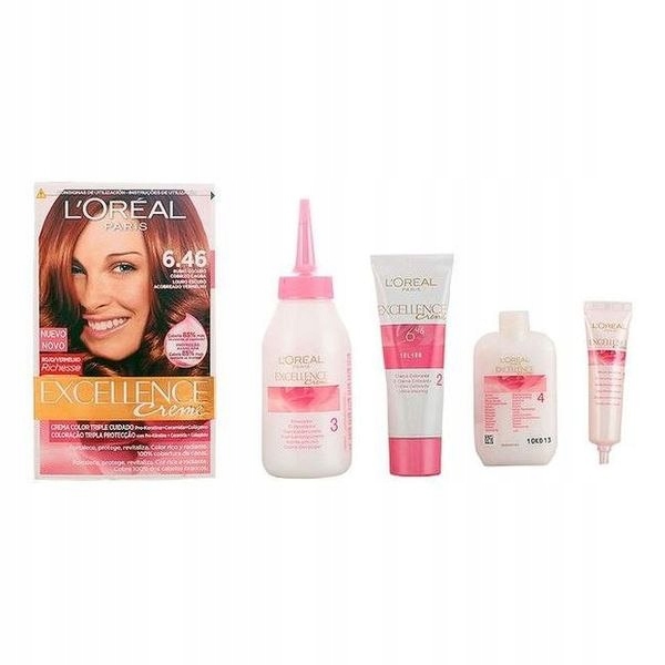 Permanentní barvení Excellence L'Oreal Make Up Excellence Dark Blond Miedz