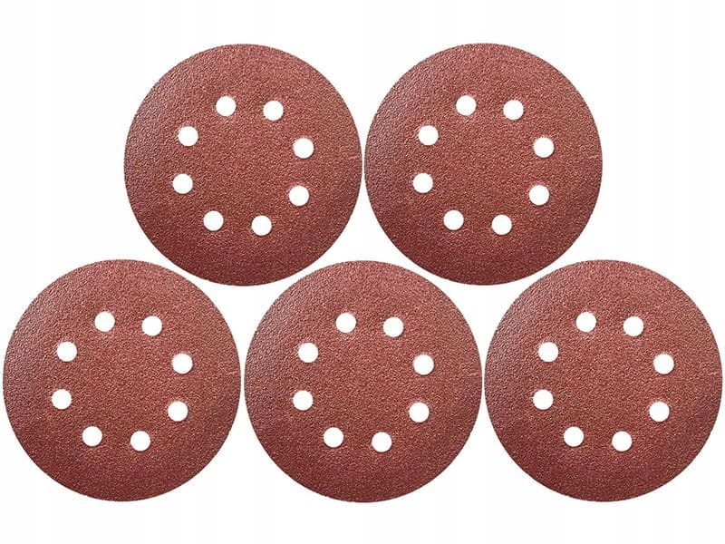 

5x Papier ścierny krążek Dedra 125mm g40 DED79470