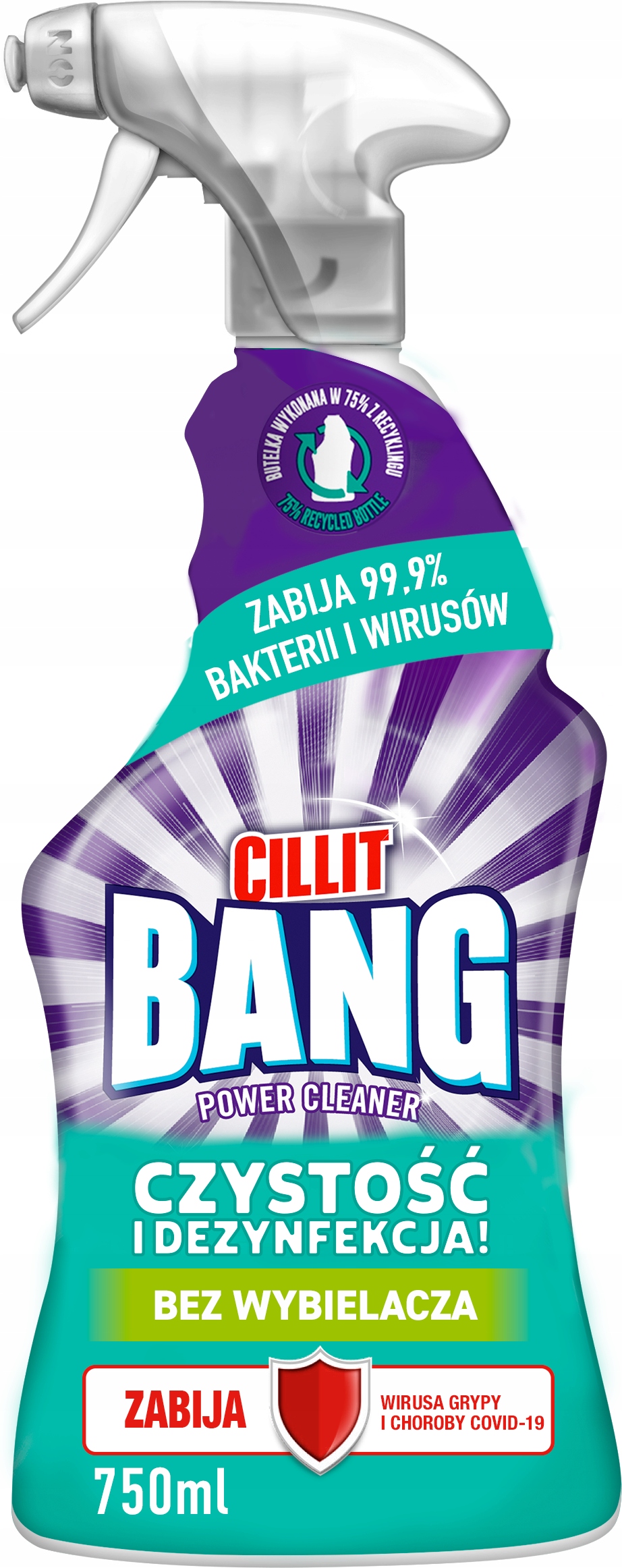 

Cillit Bang Spray czystość i dezynfekcja 750 ml