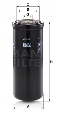 Mann-Filter WH 980