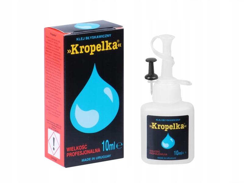 

Klej kropelka szybkoschnący błyskawiczny Duży 10ml