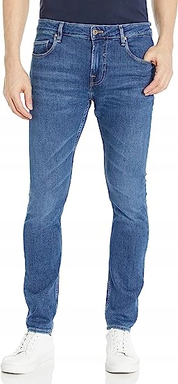 Guess Męskie jeansy Eco Chris z niskim stanem 31