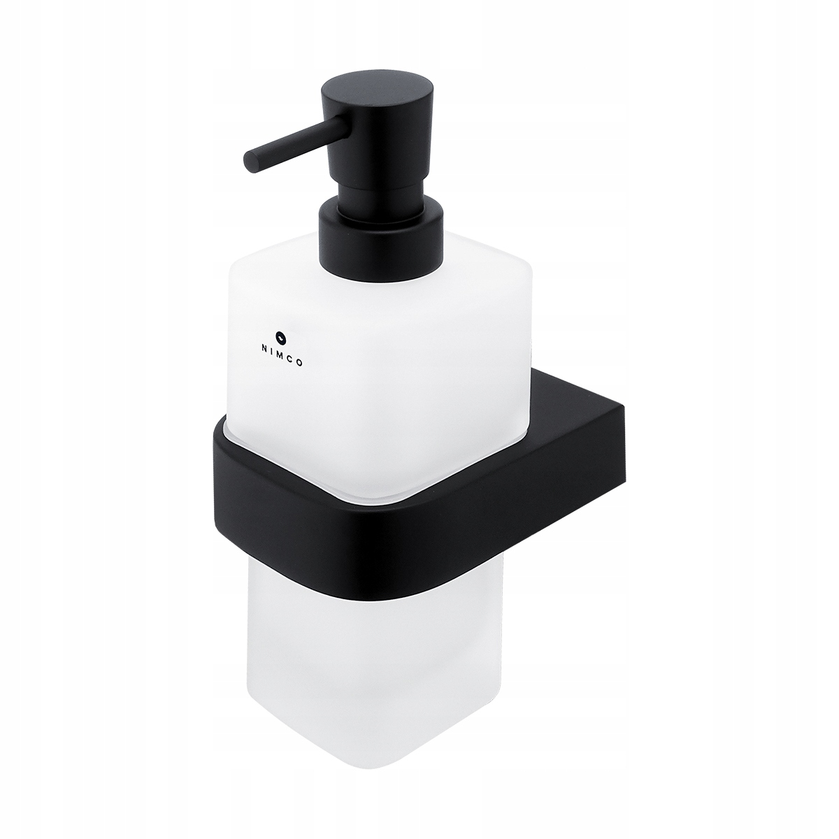 Nimco Nikau Čierna dávkovač mydla, nerez, sklo, pumpa mosadz Nkc 30031H-T-90_