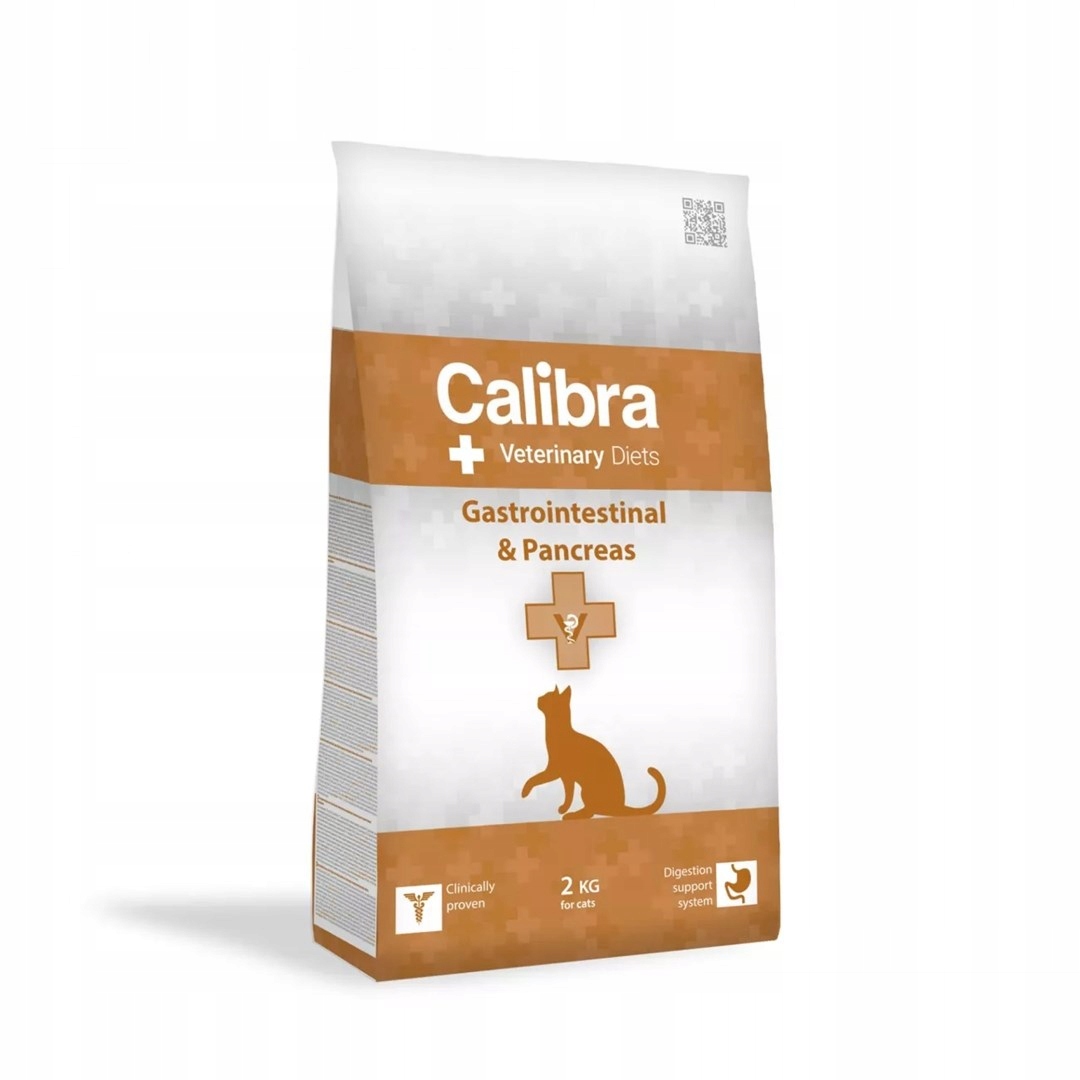 Levně Calibra Veterinary Diets Gastro/Pancreas – krmivo pro kočky – 2 kg