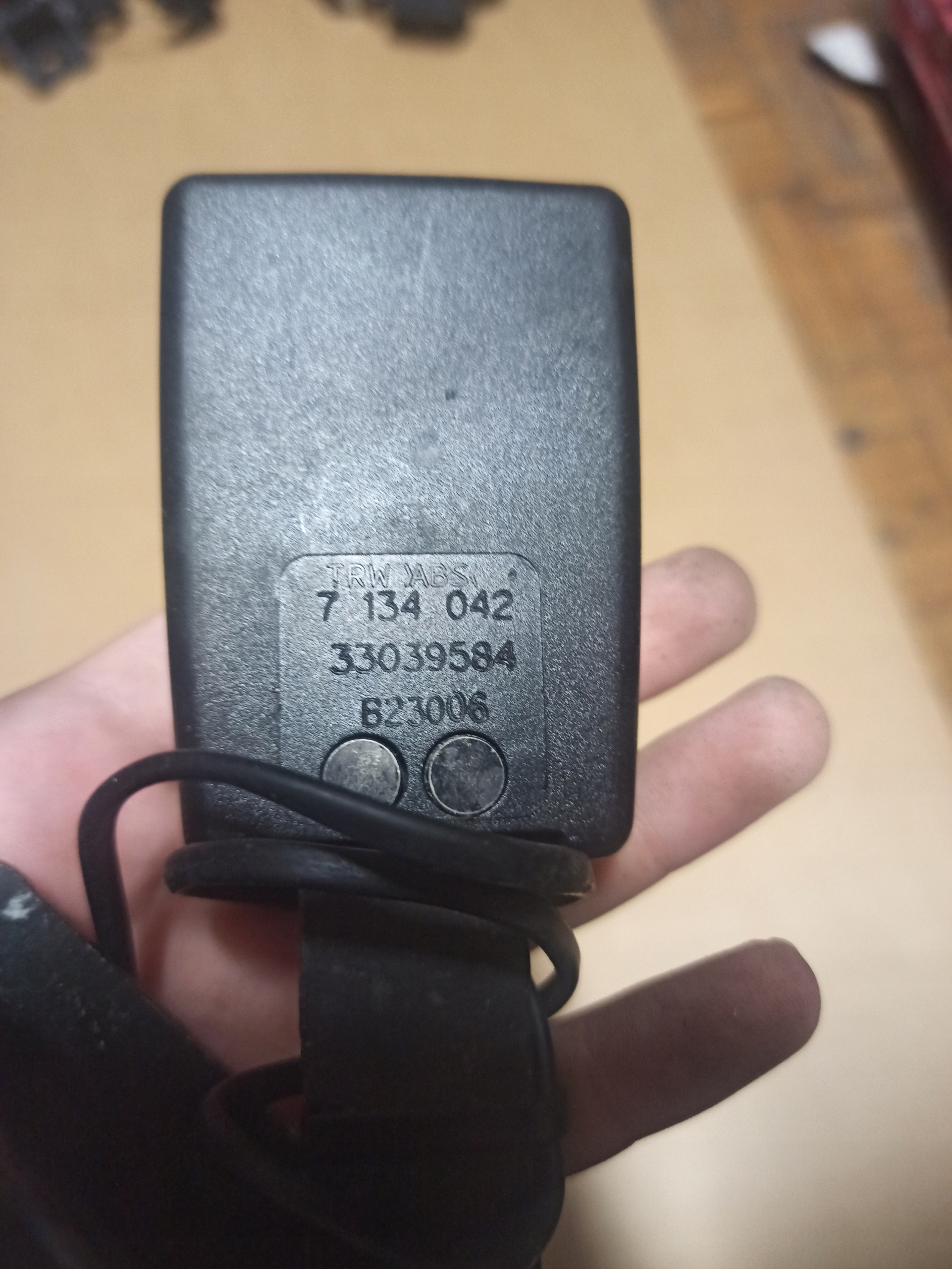 BMW E60 KLAMRA POSTERIORE OSSATURA DI SICUREZZA 33039584