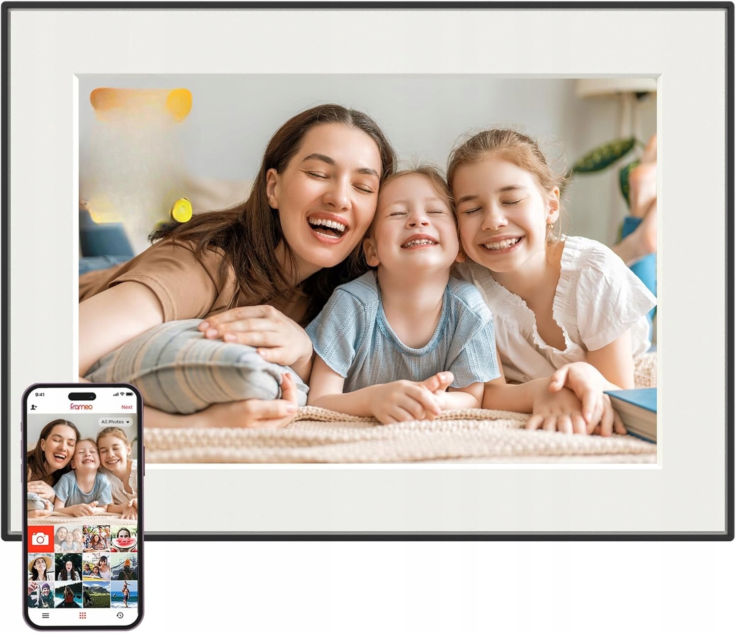 Rámeček Reumar 10,1 Palců Elektronická Wifi Aplikace