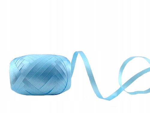 

Wstążka Tasiemka Błękitna Satynowa Świąteczna