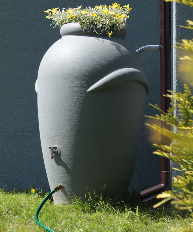 Zbiornik na wodę deszczową AQUACAN BABY 210 l | Grafit — 10