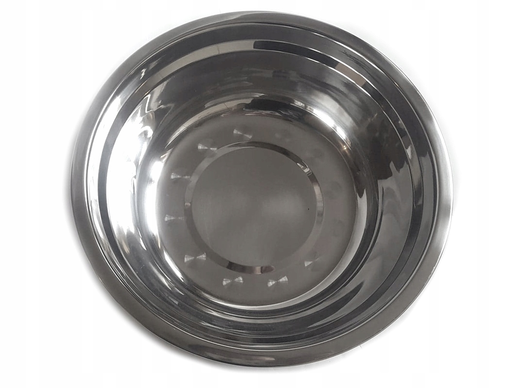 

Miska metalowa średnia 22cm stal nierdzewna