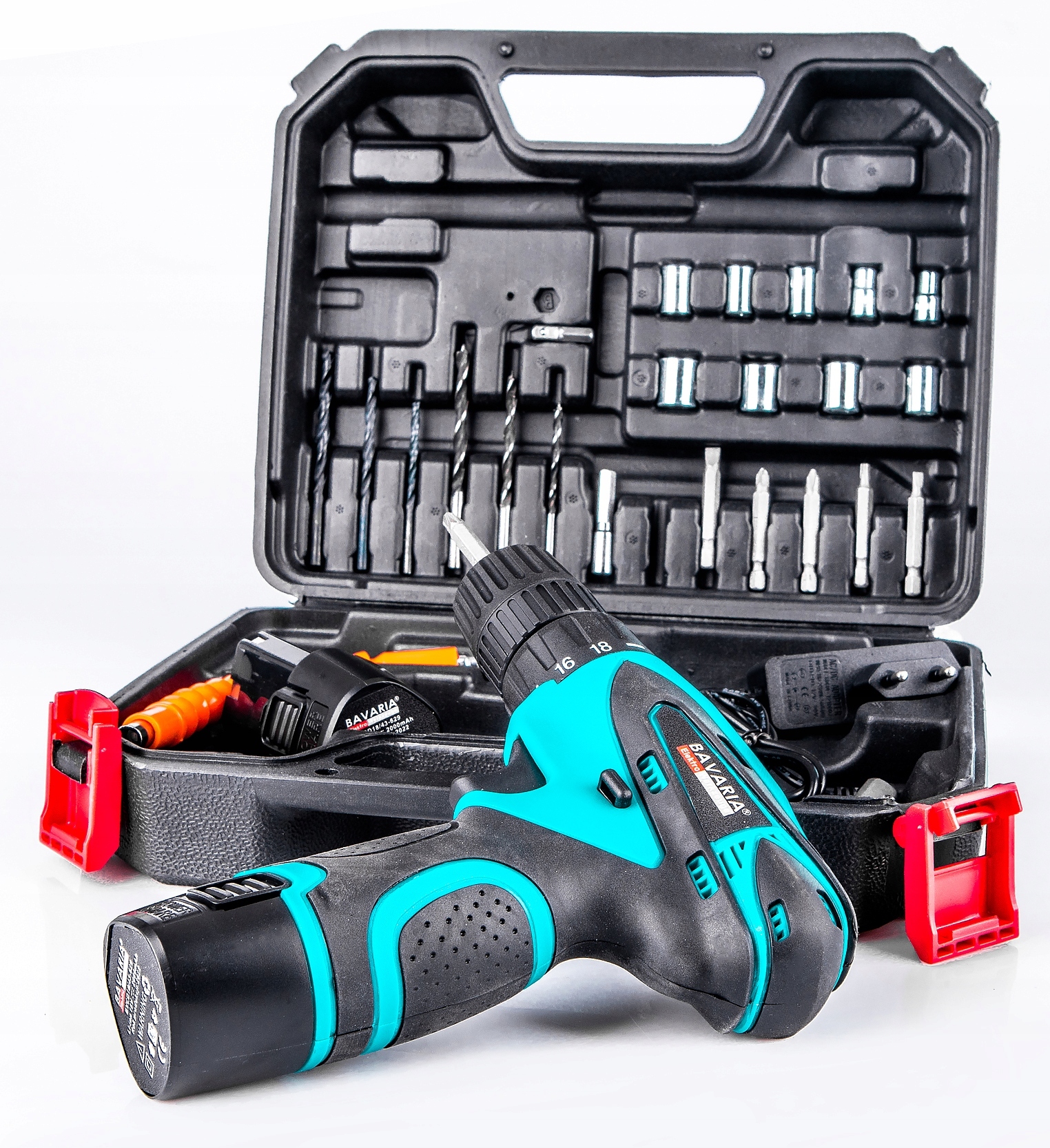 WIERTARKO WKRĘTARKA 18V LED BAVARIA AKUMLUATOROWA Napięcie (V) 18 V