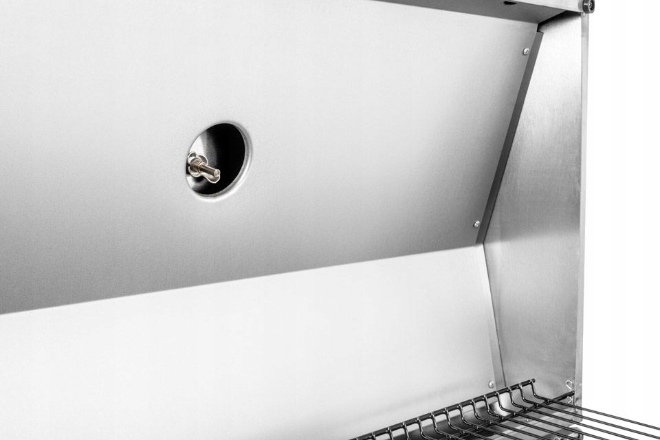 GRILL GAZOWY FLORIDA INOX PREMIUM ŻELIWO+PŁYTA Liczba palników 7