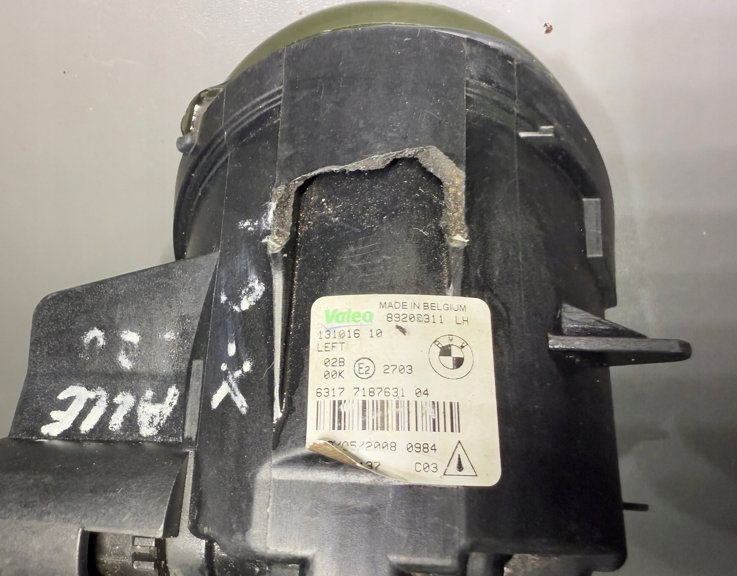 BMW X6 E71HALOGEN front left original 7187631