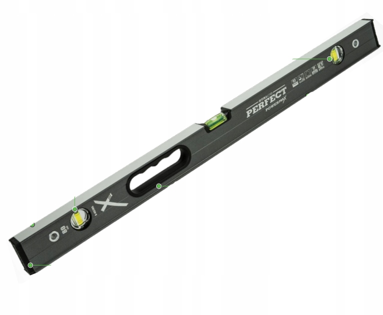 Hliníková vodováha 60 cm Stalco Perfect S-65783
