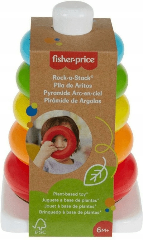 

Eko piramidka z kółek Fisher-price