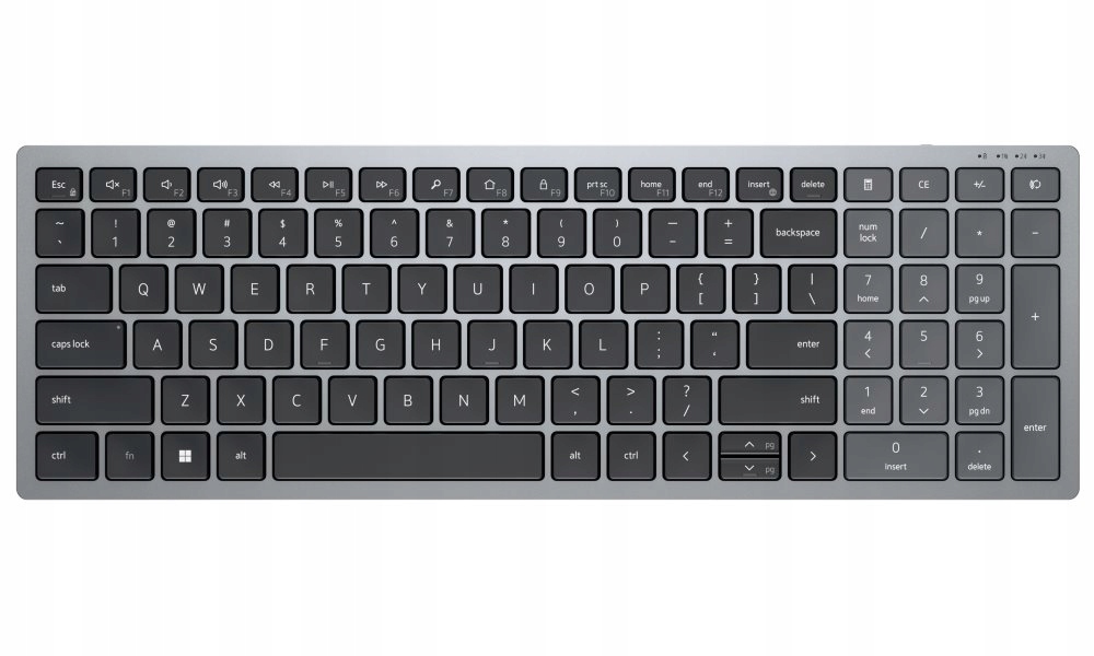 Dell KB740 bezdrôtová klávesnica Cz/ česká/ Qwertz