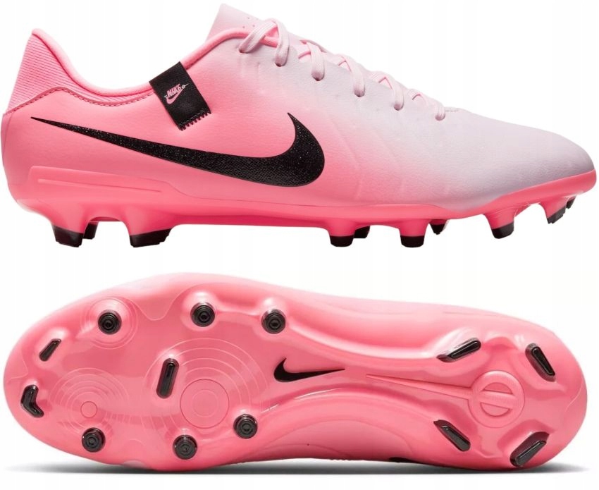 Buty piłkarskie Nike Legend 10 Academy Fg pink foam/black 42.5 Eu