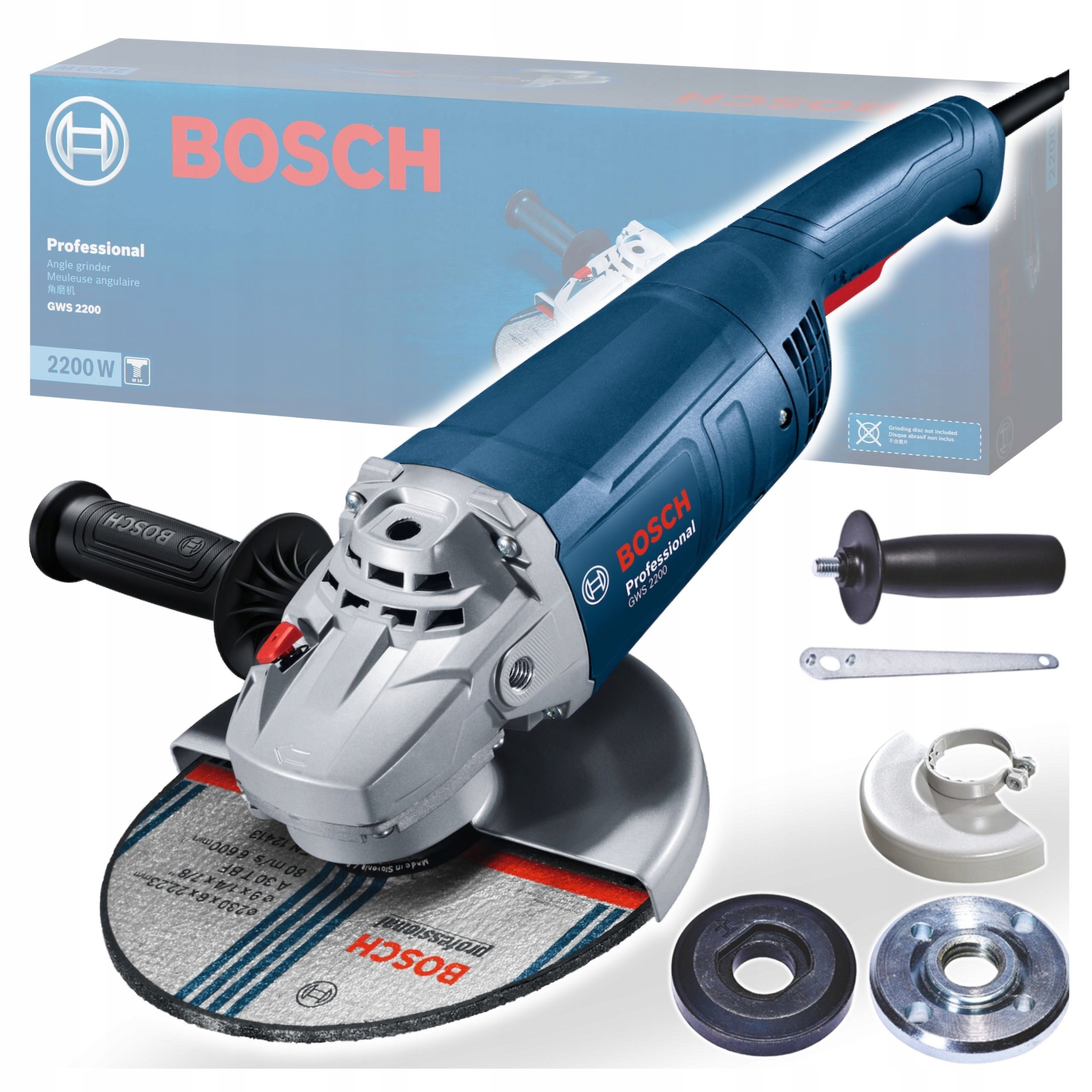Bosch Professional Gws 2200 Szlifierka kątowa 2200W 230mm 06018C1120