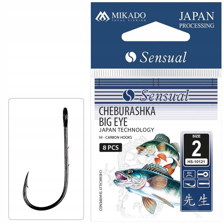 Mikado Haczyk Cheburashka Big Eye Nr 6 Bn 10szt.