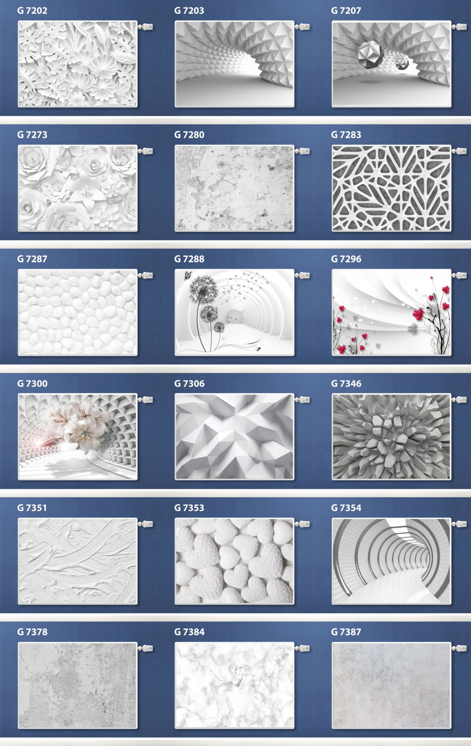 MAGNETYCZNA MASKOWNICA OSŁONA GRZEJNIKA KALORYFERA Marka Naklejkomania