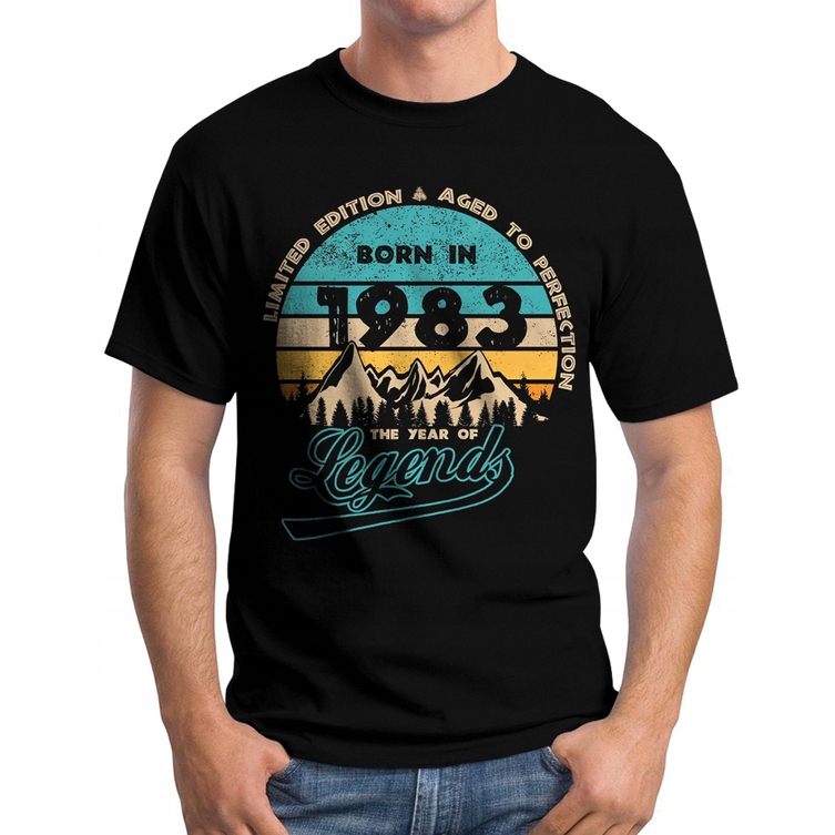 

Koszulka Na 40 Urodziny Vintage 1983 M