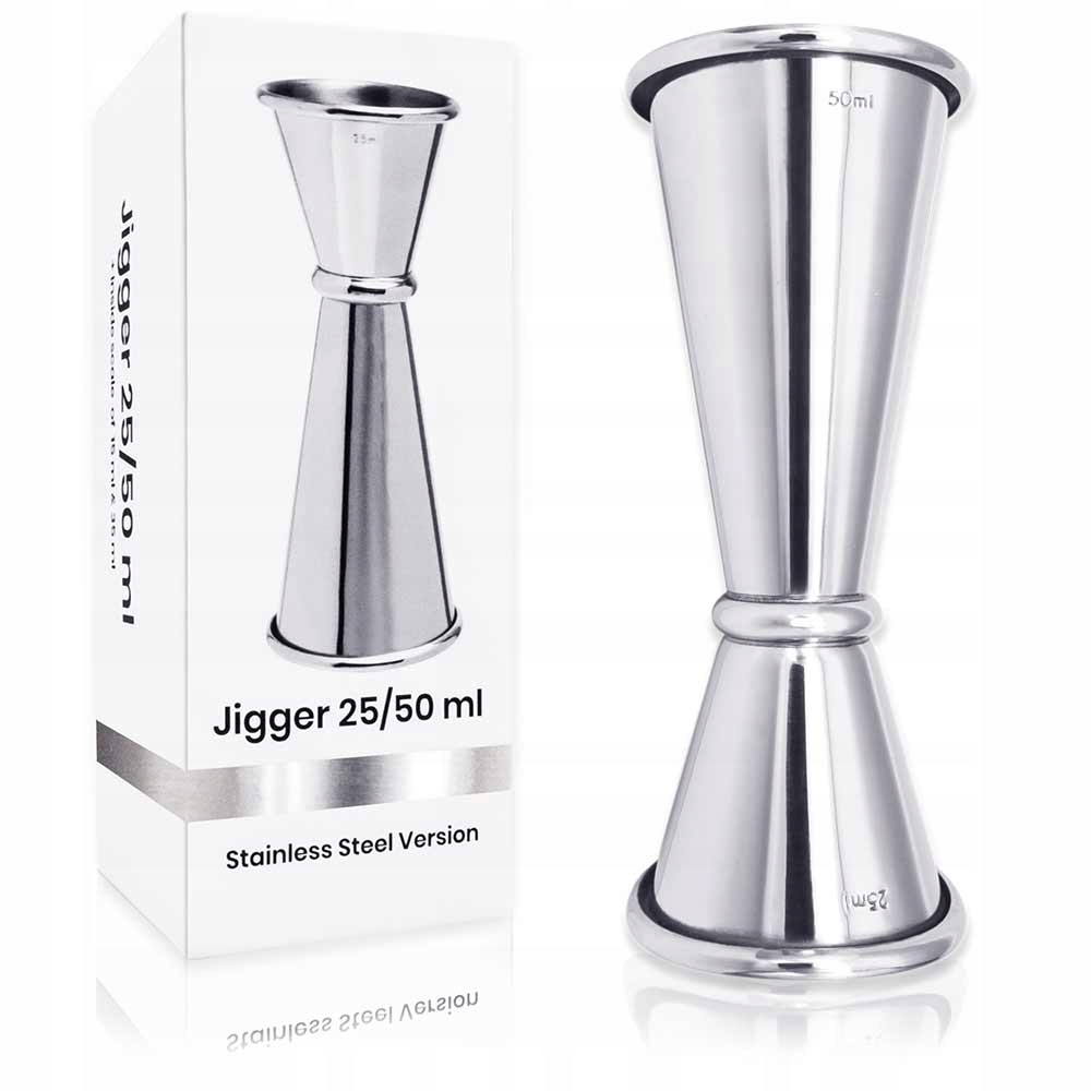 

Miarka barmańska dwustronna Jigger 25/50ml