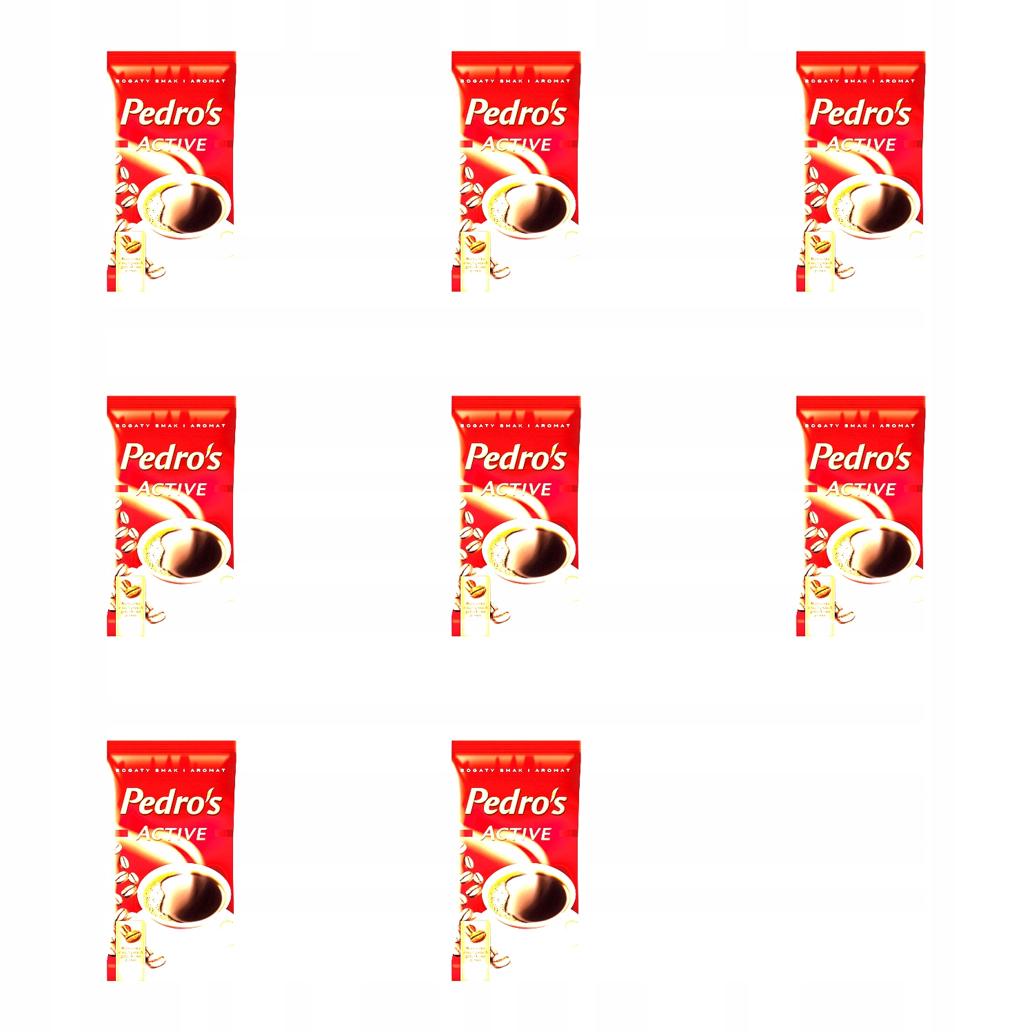 8x 100g Pedros kawa mielona