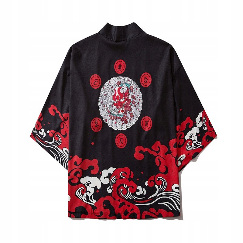 

Japońskie Kimono Haori Samuraj Kanji Suwenir D3