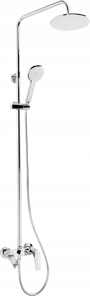 Coriander chrom Sprchový sloup, s vanovou baterií (NAC_01JM) /ka/